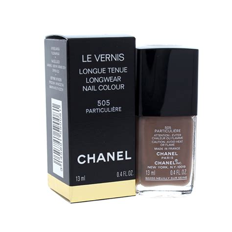 chanel vernis rouge noir|Chanel 505 particuliere nail polish.